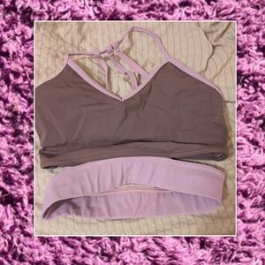 NWOT Lumi Collective Purple Dance Top